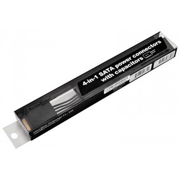 SilverStone 4分岐SATA電源ケーブル SST-CP06-L SILVER STONE(シルバーストーン)