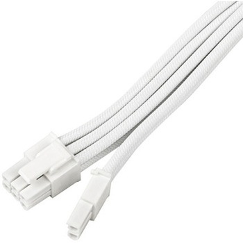 SILVERSTONE PSU延長ケーブル 超柔軟 1 x PCIe 8pin (6+2) 白 SST-PP07E-PCI8W-V2 SILVER STONE(シルバーストーン)