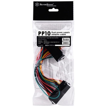 SilverStone 24ピン電源同時起動用ケーブル SST-PP10 SILVER STONE(シルバーストーン)