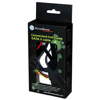 SilverStone ホットスワップ対応SATA 6Gケーブル SST-CP05 SILVER STONE(シルバーストーン)