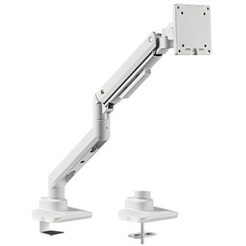 SilverStone モニターアーム 頑丈なガススプリング設計と高性能調節装備のシングルモニターアーム SST-ARM14 SILVER STONE(シルバーストーン)
