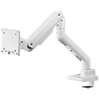 SilverStone モニターアーム 頑丈なガススプリング設計と高性能調節装備のシングルモニターアーム SST-ARM14 SILVER STONE(シルバーストーン)