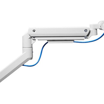 SilverStone モニターアーム 頑丈なガススプリング設計と高性能調節装備のシングルモニターアーム SST-ARM14 SILVER STONE(シルバーストーン)