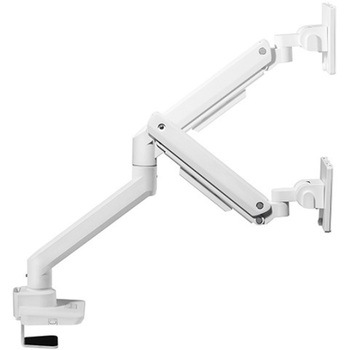 SilverStone モニターアーム 頑丈なガススプリング設計と高性能調節装備のシングルモニターアーム SST-ARM14 SILVER STONE(シルバーストーン)