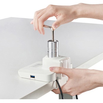 SilverStone モニターアーム 頑丈なガススプリング設計と高性能調節装備のシングルモニターアーム SST-ARM14 SILVER STONE(シルバーストーン)