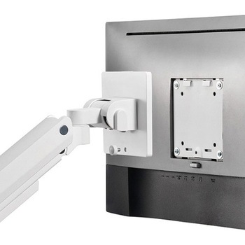 SilverStone モニターアーム 頑丈なガススプリング設計と高性能調節装備のシングルモニターアーム SST-ARM14 SILVER STONE(シルバーストーン)