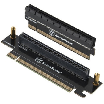SILVERSTONE RVZ02、ML08対象の高品質PCI Express 4.0 x16ライザーカード SST-RC07B SILVER STONE(シルバーストーン)