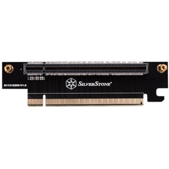 SILVERSTONE RVZ02、ML08対象の高品質PCI Express 4.0 x16ライザーカード SST-RC07B SILVER STONE(シルバーストーン)