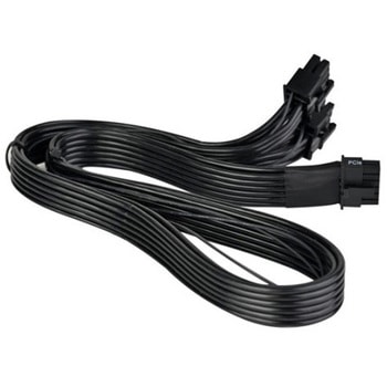 SilverStone 2 x EPS 8ピン (PSU)～ 12+4ピン (GPU) 12V-2x6 PCIe Gen5ケーブル SST-PP15-EPS SILVER STONE(シルバーストーン)