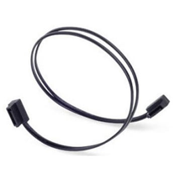 SilverStone わずかなスキ間を通せる極細SATAIII 6Gbpsケーブル 長さ50cm SST-CP11B-500 SILVER STONE(シルバーストーン)