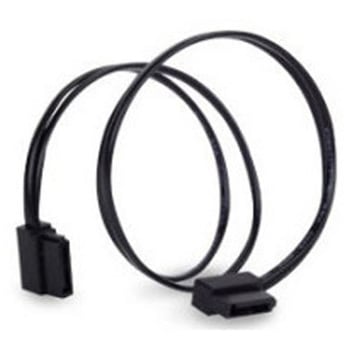 SilverStone わずかなスキ間を通せる極細SATAIII 6Gbpsケーブル 長さ50cm SST-CP11B-500 SILVER STONE(シルバーストーン)