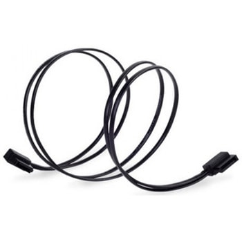 SilverStone わずかなスキ間を通せる極細SATAIII 6Gbpsケーブル 長さ50cm SST-CP11B-500 SILVER STONE(シルバーストーン)