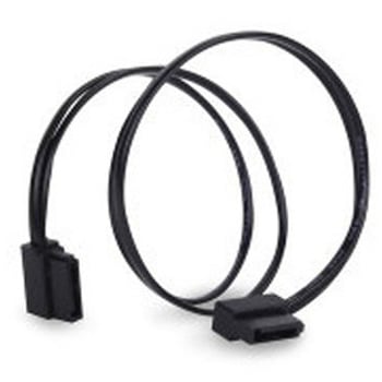 SilverStone わずかなスキ間を通せる極細SATAIII 6Gbpsケーブル 長さ30cm SST-CP11B-300 SILVER STONE(シルバーストーン)