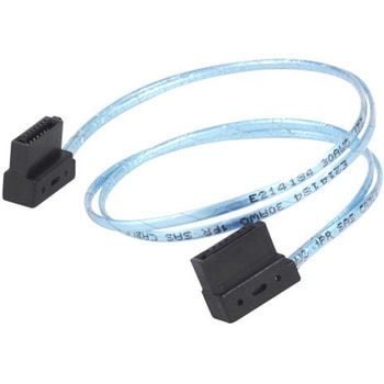 SilverStone わずかなスキ間を通せる極細SATAIII 6Gbpsケーブル 長さ30cm SST-CP11B-300 SILVER STONE(シルバーストーン)