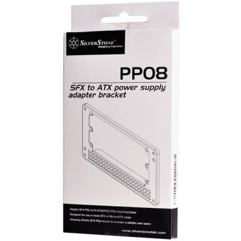 SILVERSTONE PP08 SFX電源をATX電源のマウントに取り付けるための変換ブラケット SST-PP08B SILVER STONE(シルバーストーン)