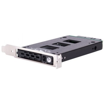 SilverStone 2.5" SAS/SATAリムーバブルベイ SST-EXB02 SILVER STONE(シルバーストーン)