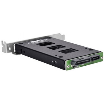 SilverStone 2.5" SAS/SATAリムーバブルベイ SST-EXB02 SILVER STONE(シルバーストーン)