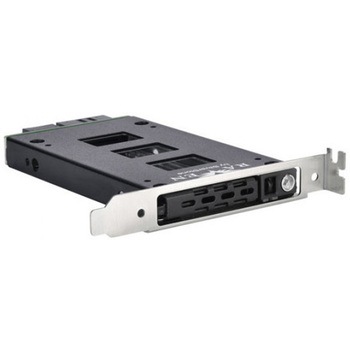 SilverStone 2.5" SAS/SATAリムーバブルベイ SST-EXB02 SILVER STONE(シルバーストーン)