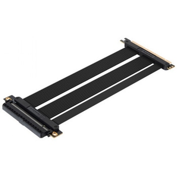 SilverStone 220mmの高品質のフレキシブルPCIe 4.0 x16 ライザーケーブル SST-RC05-220 SILVER STONE(シルバーストーン)