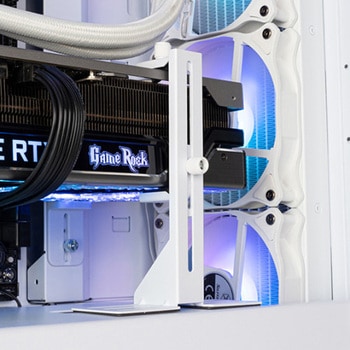 SilverStone VGAサポートステイ 調節可能なグラフィックスカード・サポートホルダー SST-GB01W SILVER STONE(シルバーストーン)