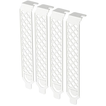 SilverStone AEROSLOTS Gen 2 換気口付き拡張スロットカバー(白)  SST-AEROSLOTS2W SILVER STONE(シルバーストーン)