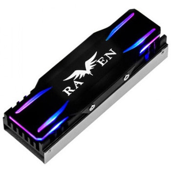 SilverStone ARGBライティング装備のM.2 SSD冷却キット SST-TP03-ARGB SILVER STONE(シルバーストーン)