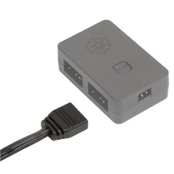 SilverStone 1-to-4 ARGBスプリッタケーブル SST-CPL03 SILVER STONE(シルバーストーン)