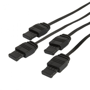 SilverStone 1-to-4 ARGBスプリッタケーブル SST-CPL03 SILVER STONE(シルバーストーン)
