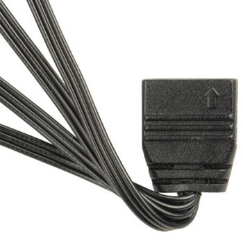 SilverStone 1-to-4 ARGBスプリッタケーブル SST-CPL03 SILVER STONE(シルバーストーン)