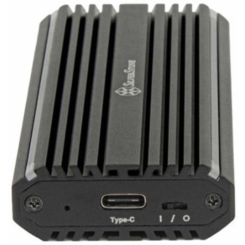 SilverStone USB-C 3.2 Gen2 G 10Gbps NVMe / SATA M.2 SSD RGBエンクロージャ SST-MS13 SILVER STONE(シルバーストーン)