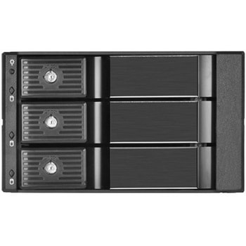 SILVERSTONE 5インチベイ 増設用 HDD/SSD ケース ホットスワップ対応 SST-FS303-12G SILVER STONE(シルバーストーン)