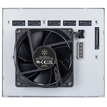 SILVERSTONE 3つの5.25インチデバイスベイから5つの3.5インチSAS-12G / SATA 6Gbit/s へのホットスワップ対応アダプタケージ SST-FS305-E SILVER STONE(シルバーストーン)