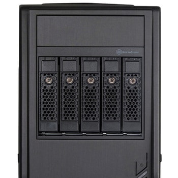 SILVERSTONE 3つの5.25インチデバイスベイから5つの3.5インチSAS-12G / SATA 6Gbit/s へのホットスワップ対応アダプタケージ SST-FS305-E SILVER STONE(シルバーストーン)