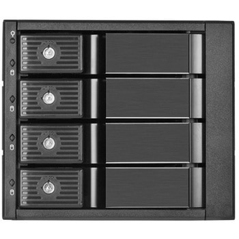 SILVERSTONE 5インチベイ 増設用 HDD/SSD ケース ホットスワップ対応 SST-FS304-12G SILVER STONE(シルバーストーン)