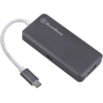 SST-EP14C SilverStone USB変換アクセサリ-Mac OS & Windows 対応Type-C→Type-Ax3/HDMI/Type-Cx1 SST-EP14C SILVER STONE(シルバーストーン)