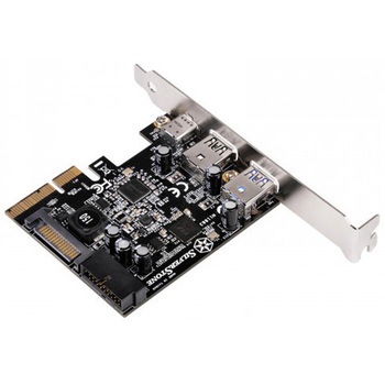 SilverStone USB3.0/3.1インターフェイス増設カード SST-ECU05 SILVER STONE(シルバーストーン)