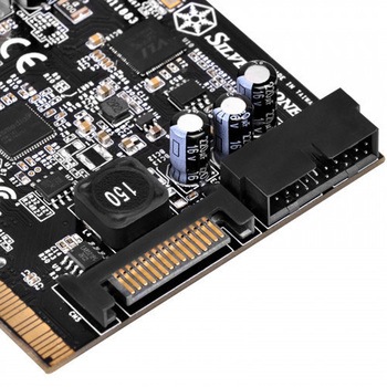 SilverStone USB3.0/3.1インターフェイス増設カード SST-ECU05 SILVER STONE(シルバーストーン)