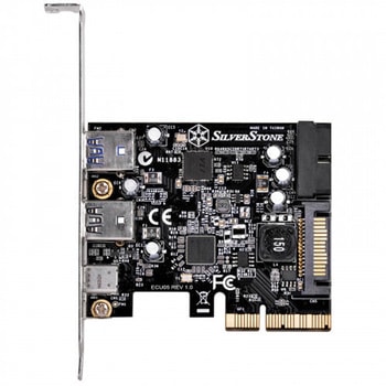 SilverStone USB3.0/3.1インターフェイス増設カード SST-ECU05 SILVER STONE(シルバーストーン)