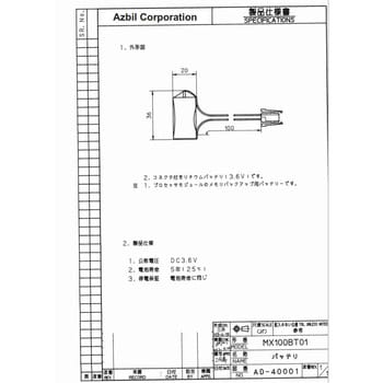 システム機器部品 azbil(山武) 表示機器・デジタル表示ユニット 【通販モノタロウ】