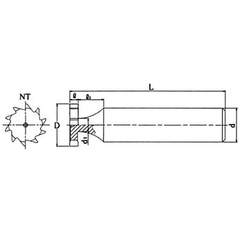 KC 28X3.0XS キーシートカッター 1個 フクダ精工(FKD) 【通販サイト