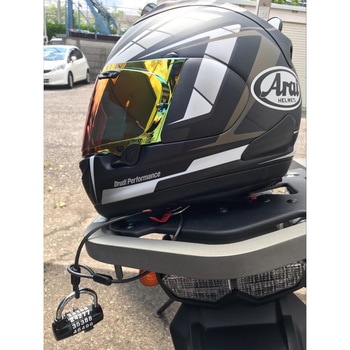 YK-030 ヘルメットガッチリロックケーブル 山城