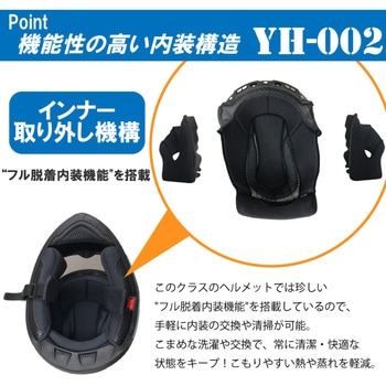 フルフェイスヘルメット YH-002 山城