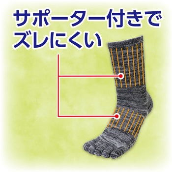 デオセル5本指カカト付 FUKUTOKU
