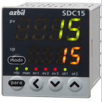 デジタル指示調節計 C15TR～ azbil(山武) 温度調節器本体 【通販モノタロウ】
