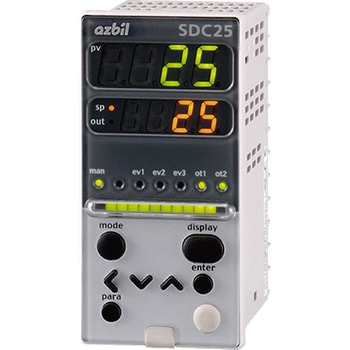 デジタル指示調節計 C25TC～ azbil(山武) 温度調節器本体 【通販