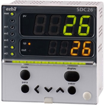 デジタル指示調節計 C25TC～ azbil(山武) 温度調節器本体 【通販
