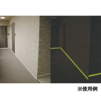 α-FLASH009 蓄光テープ エルティーアイ