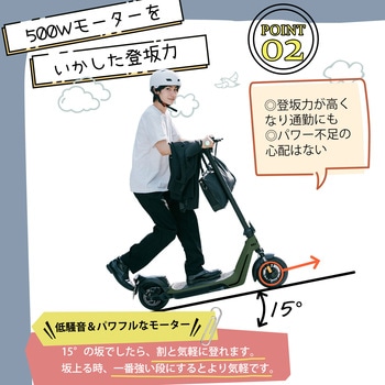 特定小型原付電動キックボード SAGA pro AINOHOT