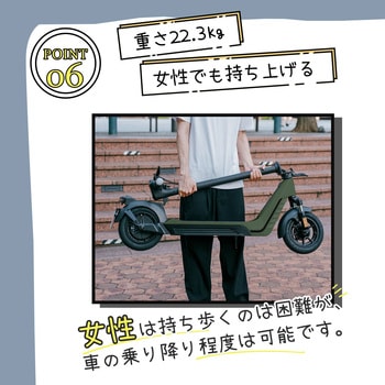 特定小型原付電動キックボード SAGA pro AINOHOT