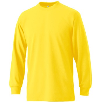 裏綿ハニカムメッシュ長袖Tシャツ マスダ